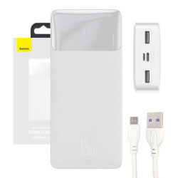 Powerbanka Bipow 20000mAh, 15W (bílá)